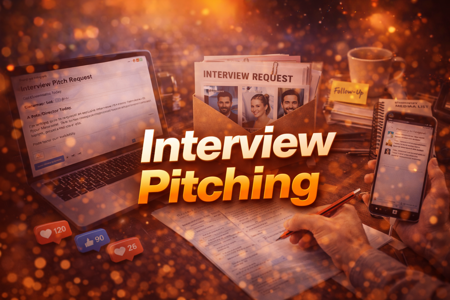 Interview pitching